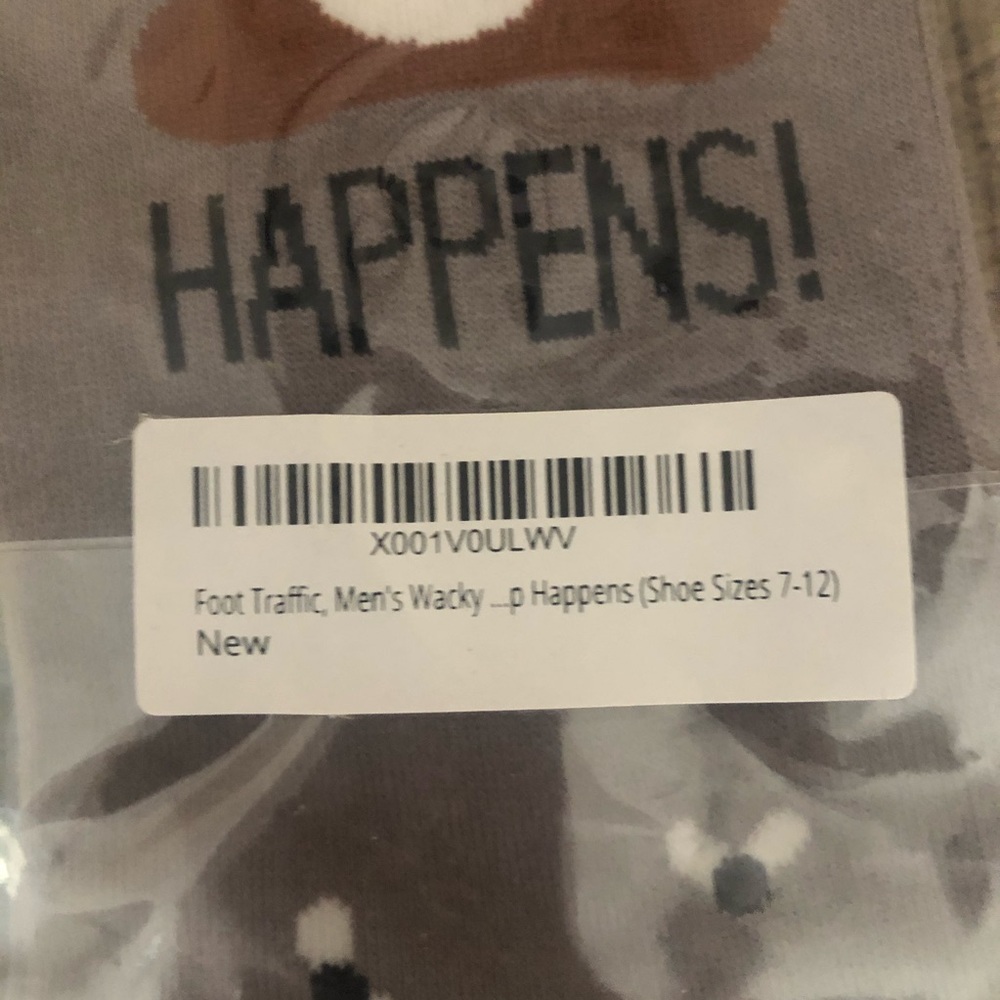 🆕 Foot Traffic 💩 Socks - Picture 2 of 6